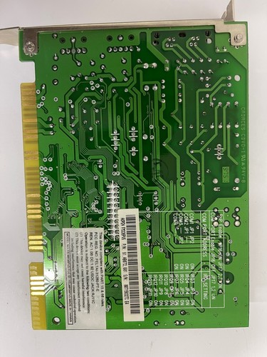 VINTAGE AOPEN ACER FM336PVS 33.6K ISA FAX MODEM 91.AB072.001 MXB133 - Picture 2 of 3