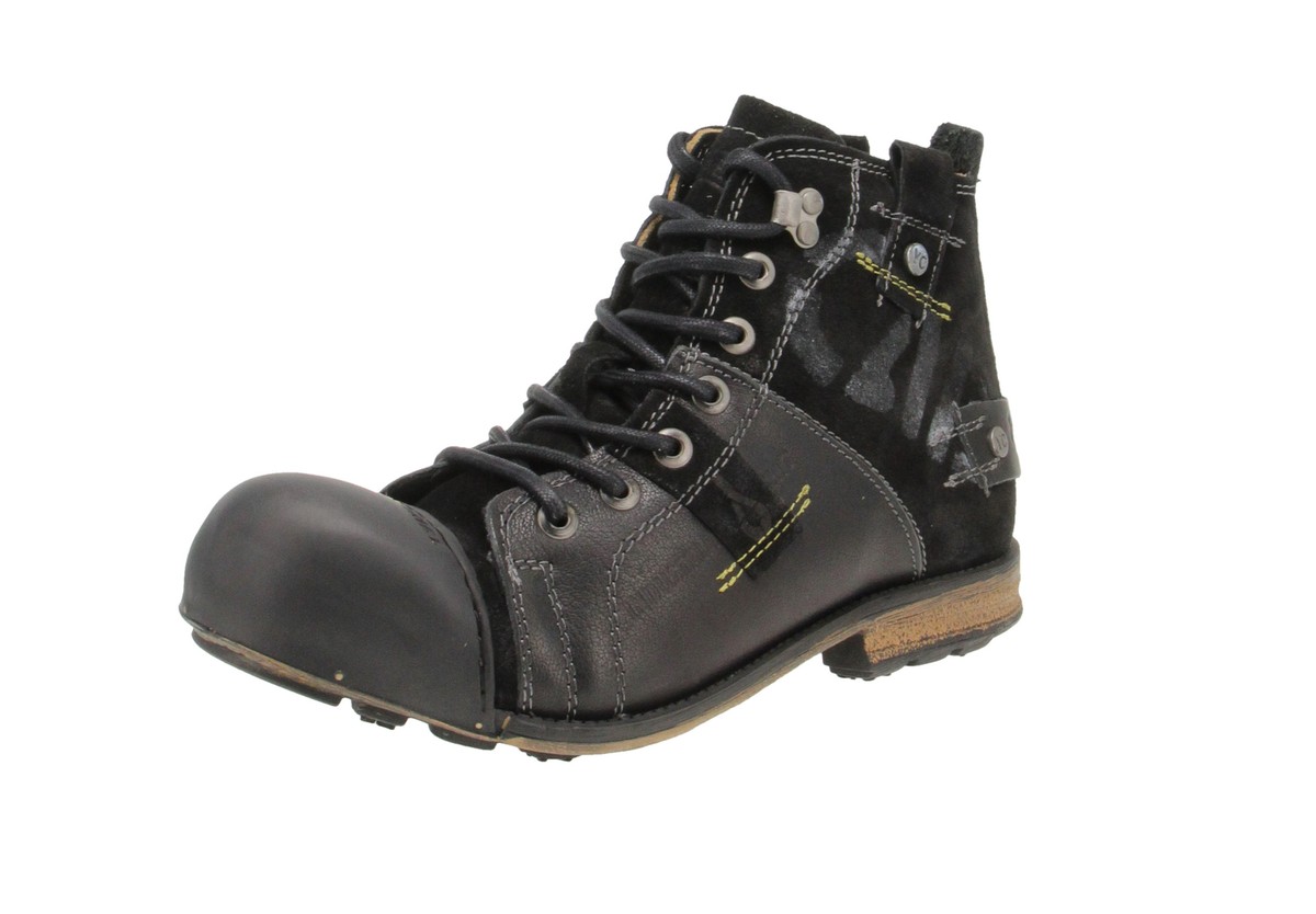Yellow Cab Neu Y15012 Industrial 1-A Herren Schuhe Boots Stiefel  100-Black