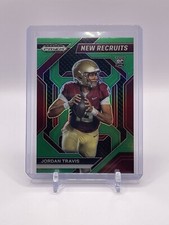2024 Panini Prizm Draft Picks - New Recruits Green Prizm #NR-JTS Jordan Travis