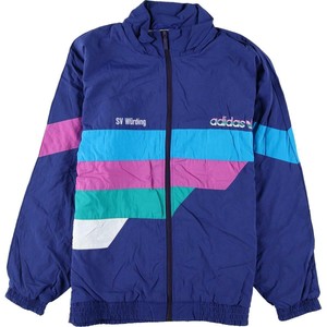 jaqueta de nylon adidas masculina