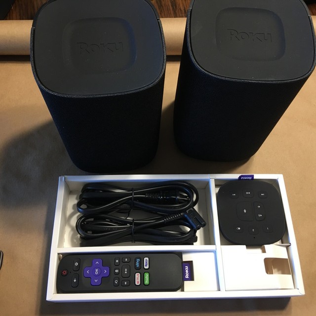 NEW IN BOX Roku Wireless Speakers (Pair) Roku & Controllers 9030X | eBay