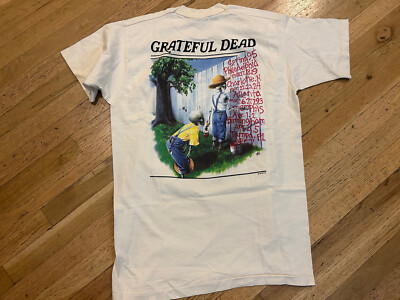 Vintage Grateful Dead 1995 XL Single Stitch Mark Twain Huckleberry