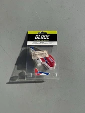 BLADE BLH3518 = COMPLETE RED CANOPY WITH VERTICAL FIN: mCP X (NEW)