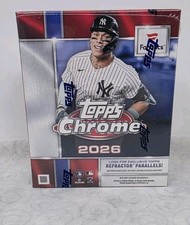 2026 Topps Chrome Baseball - Fanatics Exclusive- Mega Box - New / Sealed