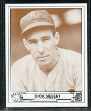 1983 TCMA 1943 Play Ball Baseball - #23 - Dick Siebert - Philadelphia Athletics