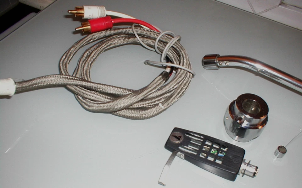 GOLDRING LENCO GL75 GIRADISCHI ASTA GUIDA DENTELLATA ANTI PATTINO - Immagine 3 di 4