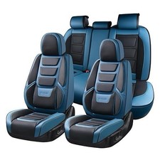 Car Seat Covers Full Set Waterproof Leather Universal Protection Cushion Car Seat Covers Full Set Waterproof Leather Universal Protection Cushion