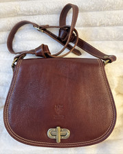 Vera Pelle Italian Florence Leather Saddle Cr...