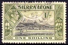 SIERRA LEONE  USED    2/4