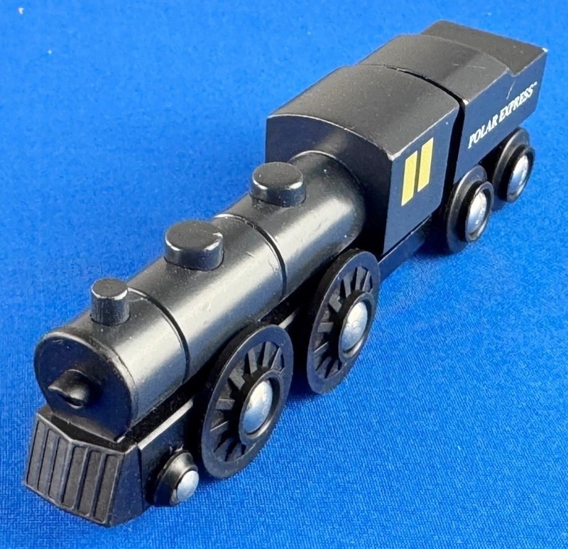 BRIO Polar Express #33426 Vintage Wooden Train Engine – Holiday Classic - RARE