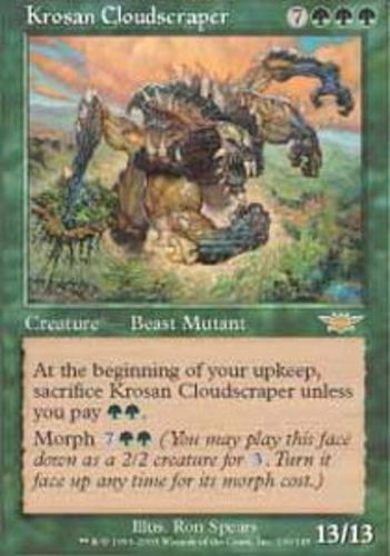 1x Krosan Cloudscraper MTG - Legions - Moderate Play