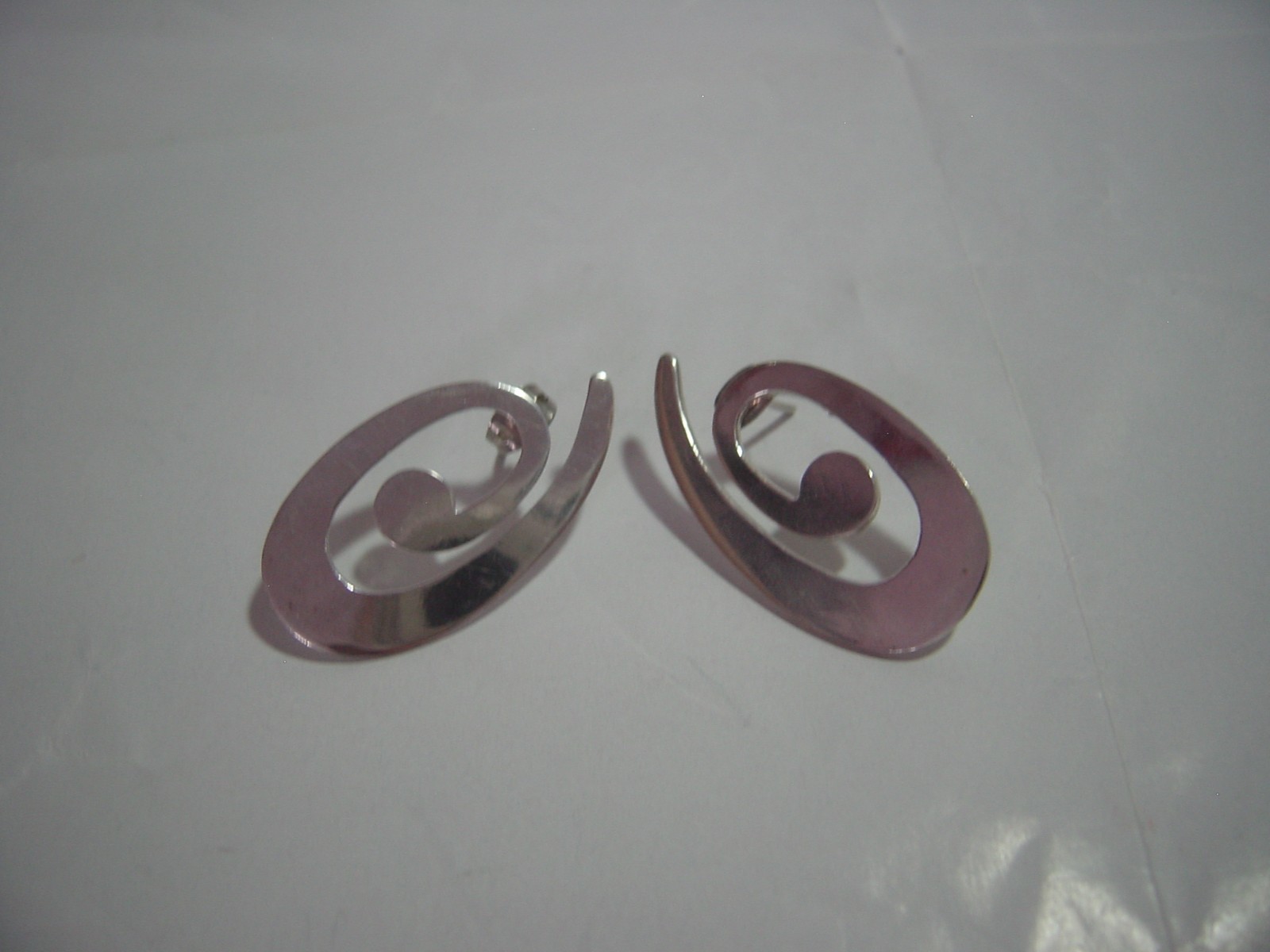 Beautiful solid silver hand made large unusual sw… - image 10