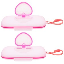 Baby Wipes Dispenser Box Portable Wet Tissue Pouch Case with Belt Clip for on...