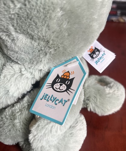 Jellycat Little Odyssey Sea Foam Green Octopus Plush Stuffed Animal w/ Tags  - Picture 5 of 6