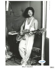 Billy Squier "The Stroke" Singer AUTOGRAPH Signed Autographed 8x10 Photo ACOA