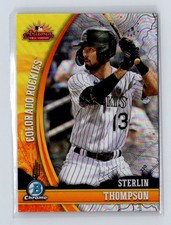 2024 Bowman Chrome 2023 AFL Fall Stars #AFLS-8 Sterlin Thompson Colorado Rockies