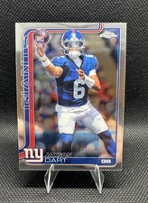 2025 Topps Chrome Football Jaxon Dart Base Rc New York Giants #306