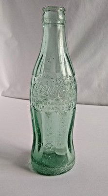 Vintage 1948 Coca-Cola 6 oz ''Pat-D'' Hobbleskirt ''S'' Bottle   Nashville, Tenn
