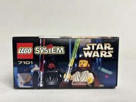 COLLECTOR GRADE SEALED 1999 LEGO Star Wars Lightsaber Duel 7101 PERFECT BOX NIB