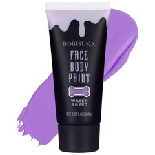 BOBISUKA Purple Face Body Paint, Water Based Painting for Art