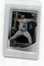 2025 Bowman Chrome #62 Chase Dollander Mojo Refractors