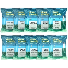 Gourmet Flavored Coffee Spring & Summer Sampler Pack - 10 Unique Spring Flavored