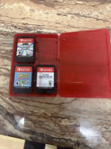 Lot Nintendo Switch Games - Cartridge Only super mario party smash bros yishis