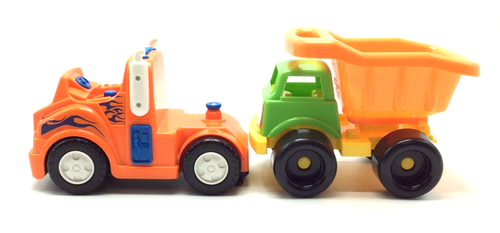 Kid DUMP TRUCK & SEMI TRUCK CAB Set - Picture 4 of 9