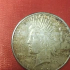 1922 Peace Dollar $1 Silver Coin Circulated 0.9 Fineness Uncertified Collectible