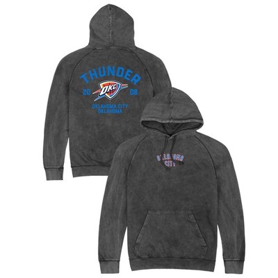 Unisex Stadium Essentials Black Oklahoma City Thunder Get Back Vintage Raglan