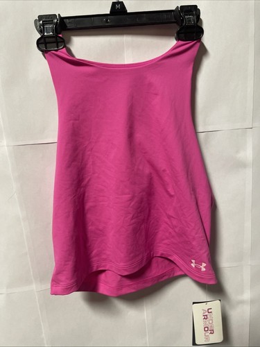 Under Armour Girls' UA Motion Crop Tank, Youth Size XL.