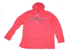 STUART FAIRCHILD BP WORN CINCINNATI REDS #57 NIKE HOODED SHIRT TAIWAN TAIPEI WBC
