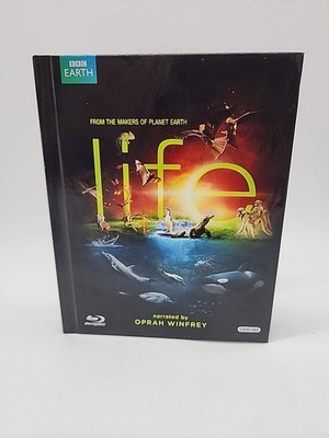 LIFE Blu-ray 2010 4-Disc Set BBC EARTH OPRAH WINFREY Discovery Channel BluRay