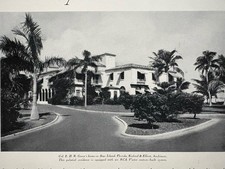 Col. E.H.R. Green Hetty Green Son Mansion Star Island Miami RCA Victor Ad 1931