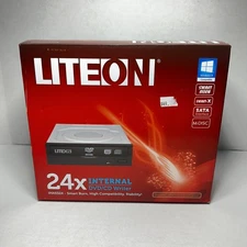 Lite-On IHAS324 24x Internal DVD/CD Writer Sata Interface - Smart Burn & Smart X