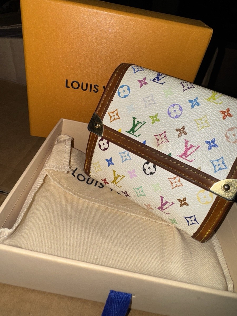 Louis Vuitton | Takashi Murakami White Monogram Bifold