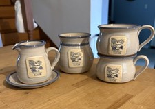 Vintage Land O Lakes Feed Cenex Stoneware Set...