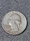 Toned 1959 Philadelphia Mint Silver Washington Quarter.   #047