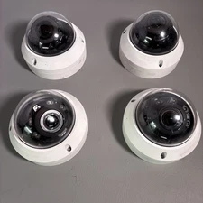 Lot of 4x HANWHA Wisenet QNV-8080R Network Dome Camera | used