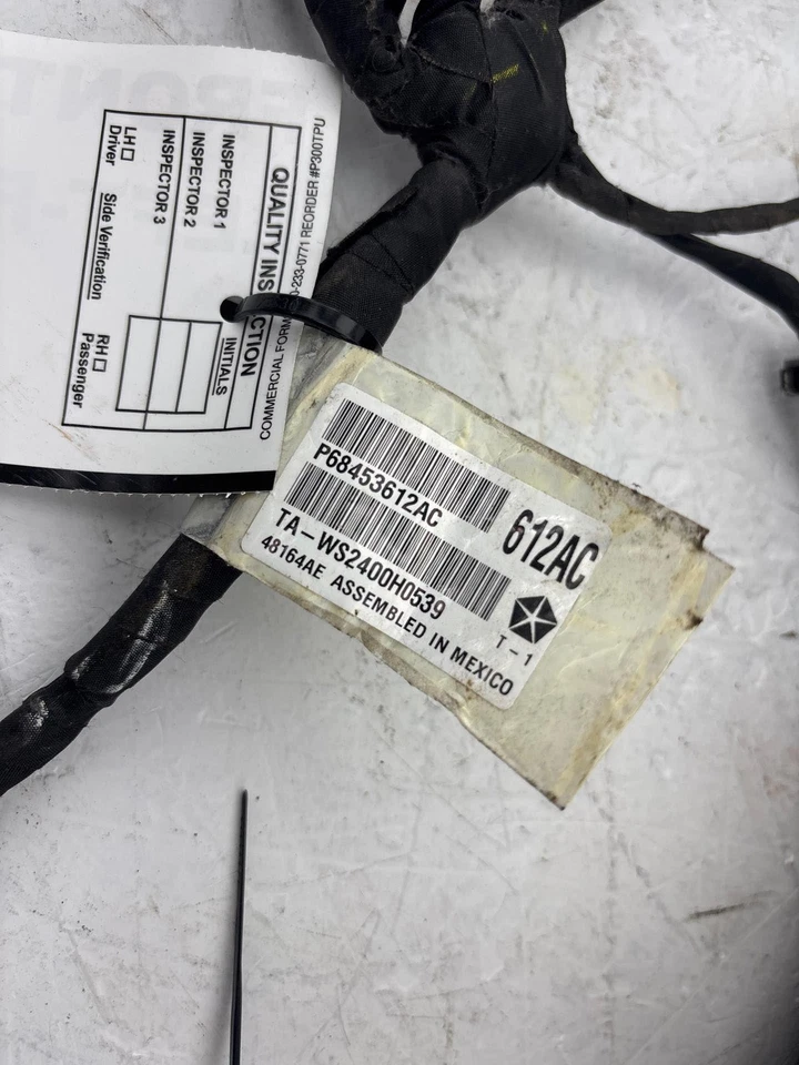 2017-2024 Jeep Compass Front Left Upper Seat Cushion Oem - Image 2 of 4