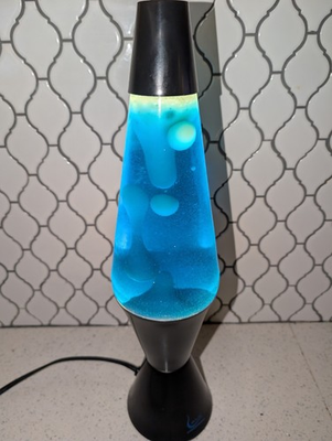 #ad #ad Vintage Lava Lamp Vibrant Blue. Great Item $77.77