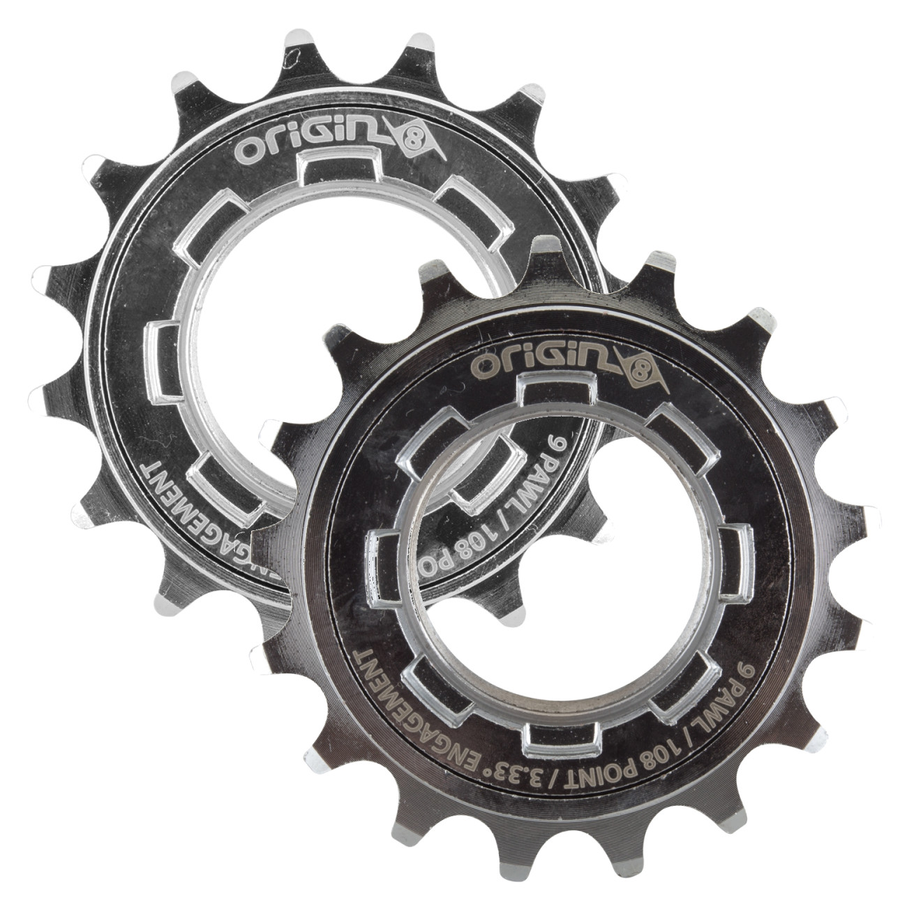 Origin8 Hornet 108 Performance Chrome Freewheels 16T & 17T, 
