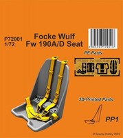 Focke Wulf Fw 190A/D Seat / 1:72 - Cmk P72001