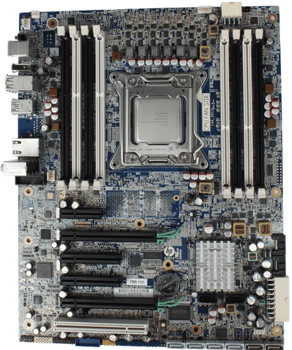 HP Z420 Workstation Mainboard V2 - DDR3 ECC UDIMM - Sockel LGA 2011 - 708615-001