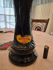 1977 Chianti Glass Wine Bottle - Shape of a Woman 31.5  tall.