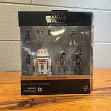 NEW Hasbro Star Wars  The Mandalorian The Black Series R5-D4  BD-72 & Pit Droids