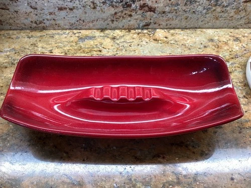 Vintage Royal Haeger Ashtray  170-S Red