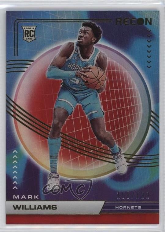 2022-23 Panini Recon Rookies Holo Red /199 Mark Williams #213 0fs2