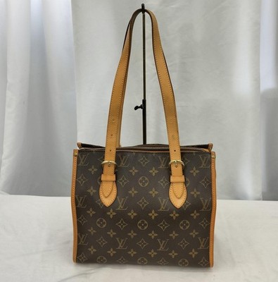 Authentic LOUIS VUITTON Monogram Popincourt Haut M40007 Shoulder