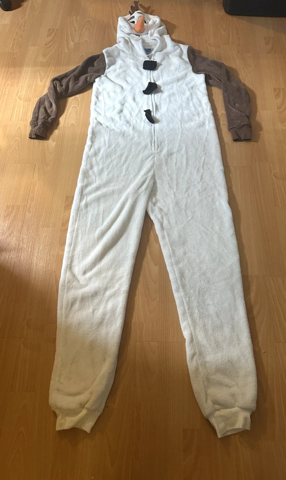 Цельный детский пижамный костюм Disney Frozen Olaf размер S (4–6) - Изображение 2 из 4